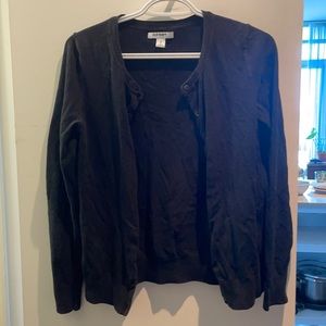 Black old navy cardigan